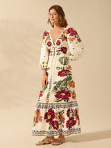 Lillian™ | Floral Holiday Dress