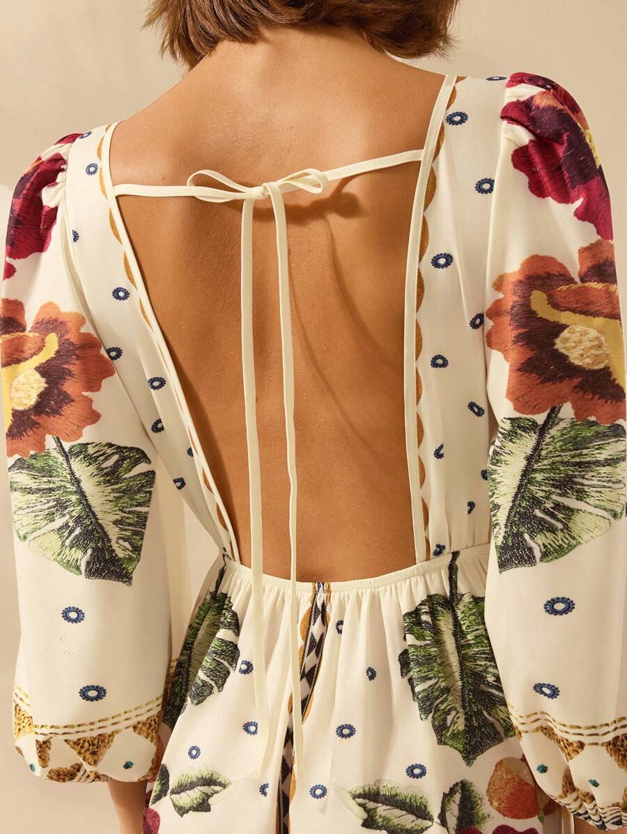 Lillian™ | Floral Holiday Dress