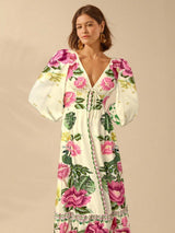 Lillian™ | Floral Holiday Dress