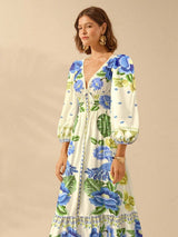 Lillian™ | Floral Holiday Dress