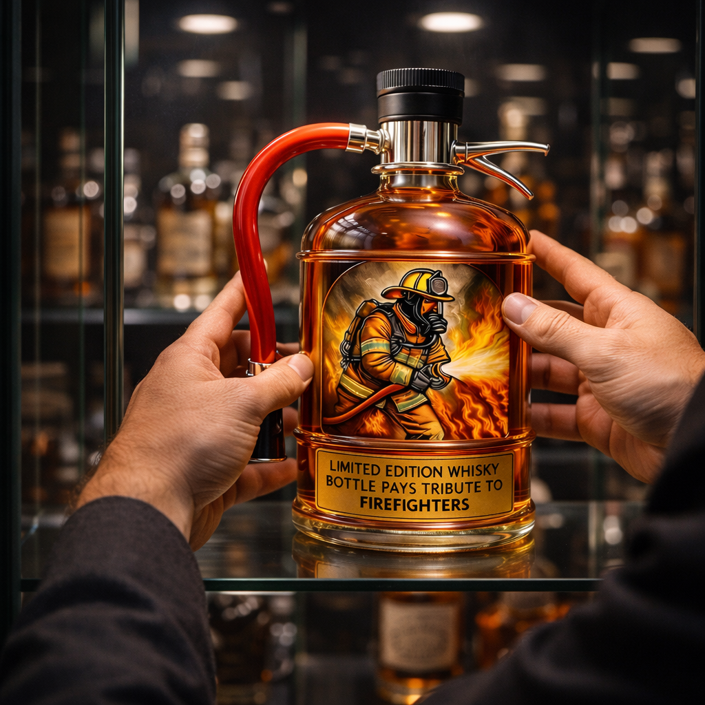 Whisky Bottle - Fire Extinguisher Edition