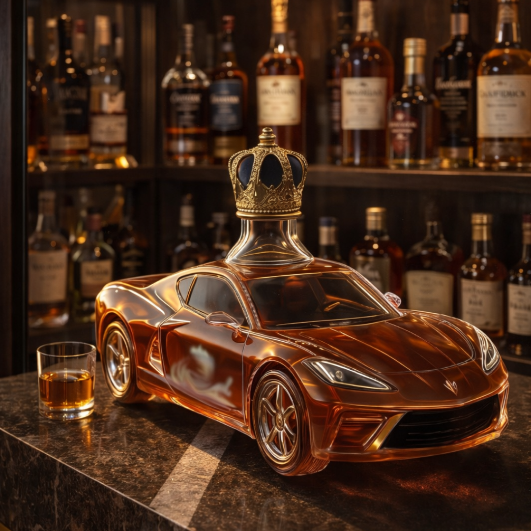 Whisky Bottle - Corvette Edition