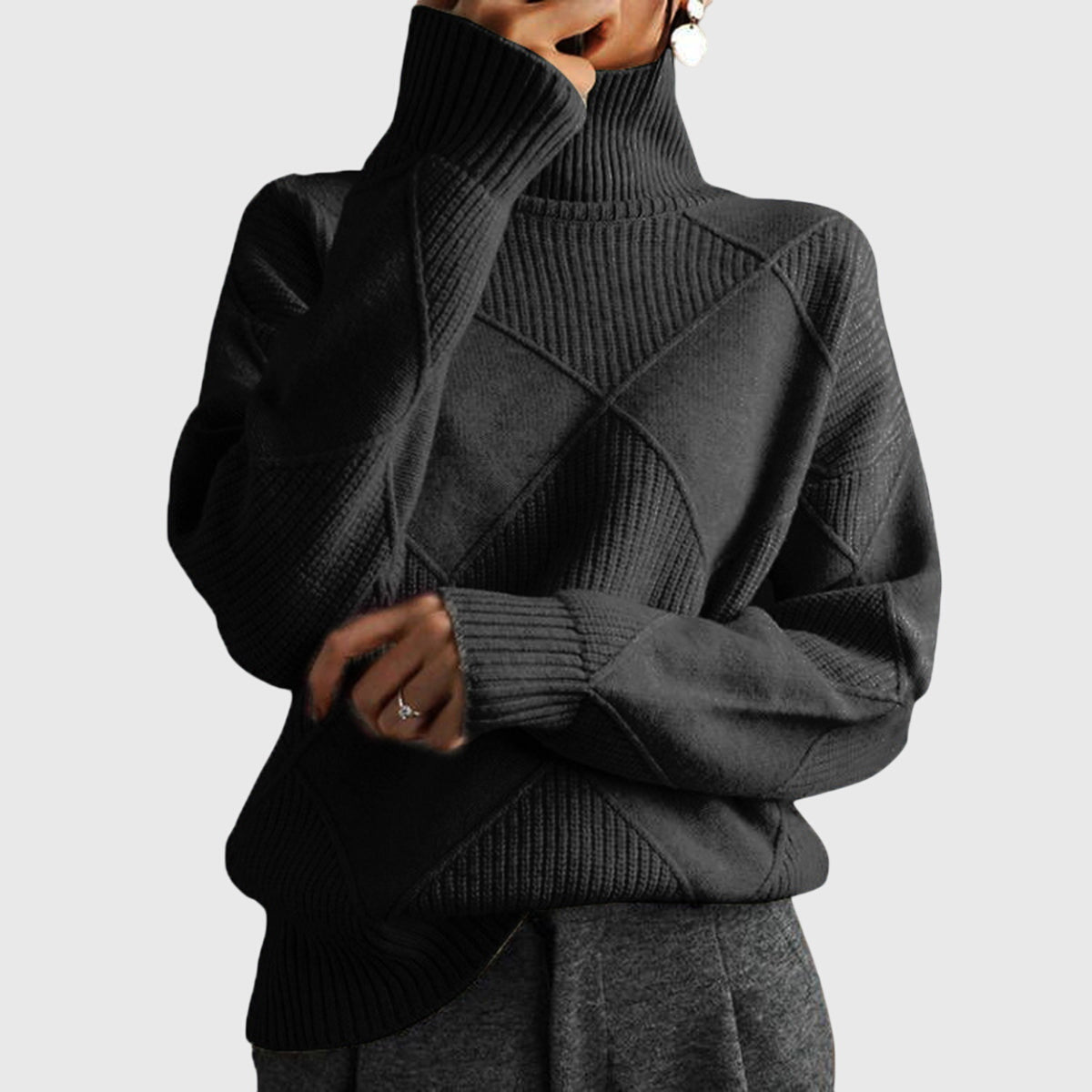 Angela™ | Turtleneck Jumper