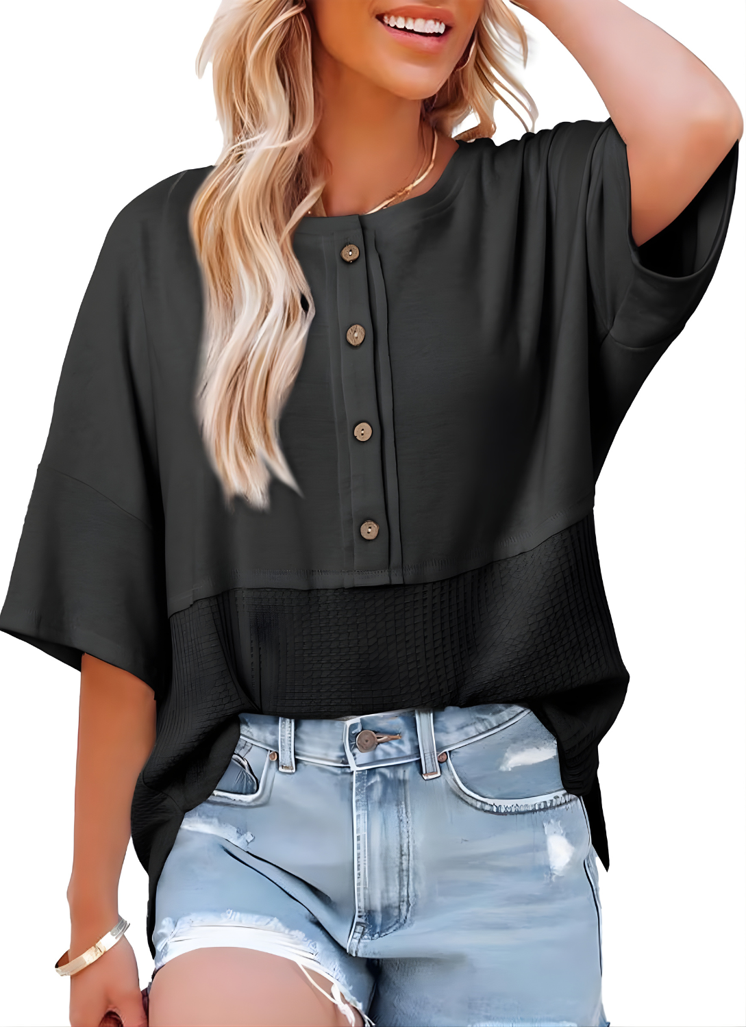 Hazel™ Casual Button-Down Shirt