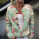 Anja™ | Knitted Vest with Print