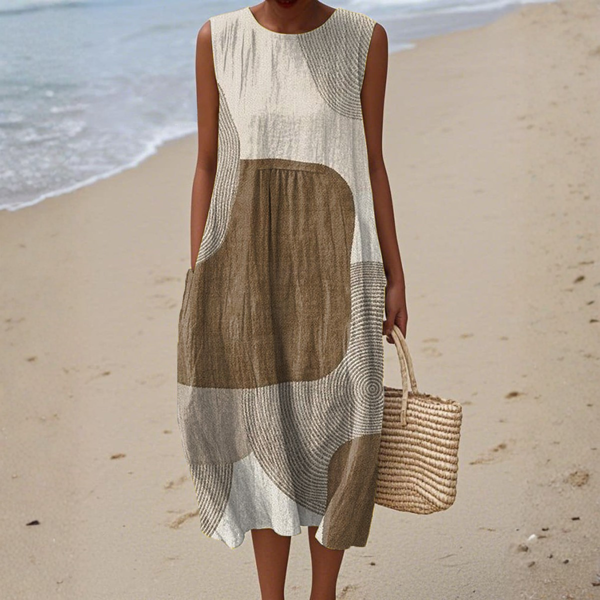 Helena™ Abstract Summer Dress