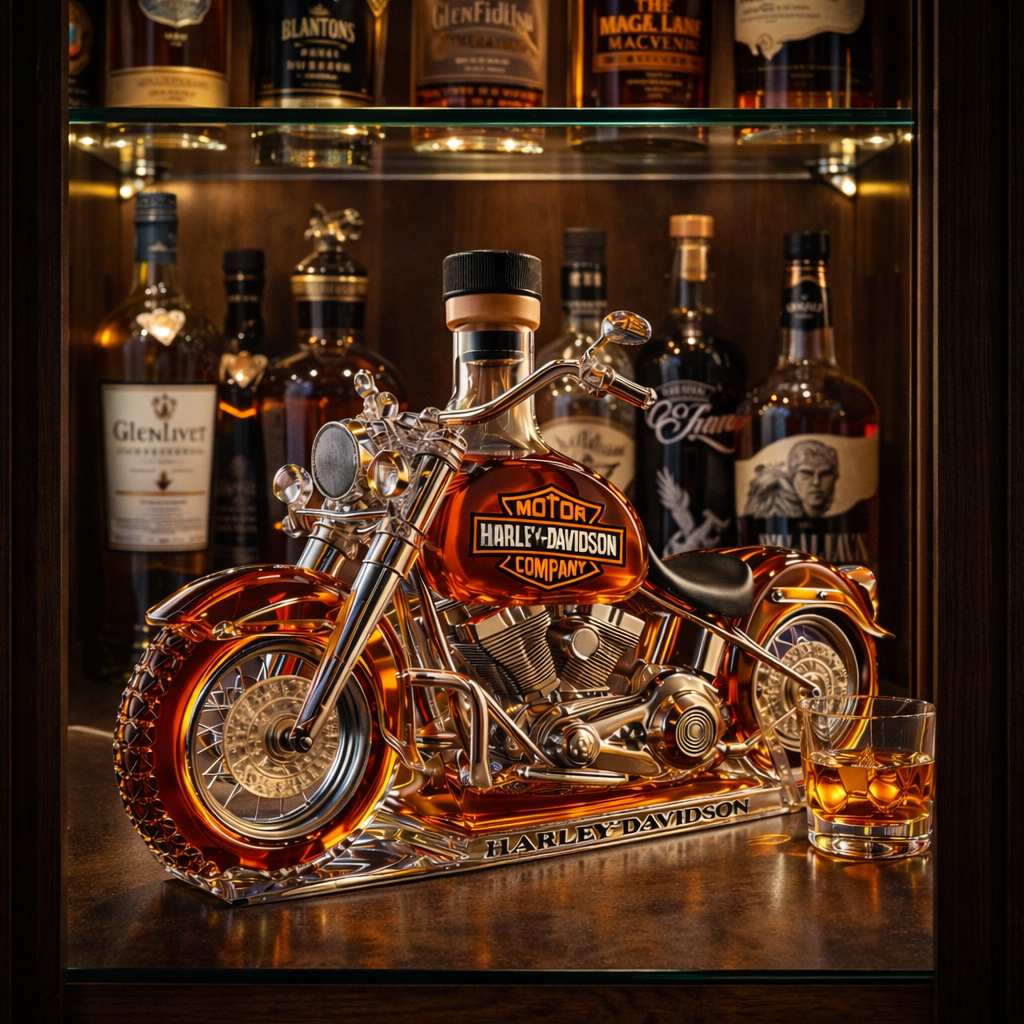 Whisky Bottle - Harley Davidson Edition