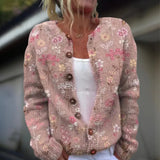 Anja™ | Knitted Vest with Print