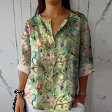 Aaliyah™ Chic Floral Print Blouse