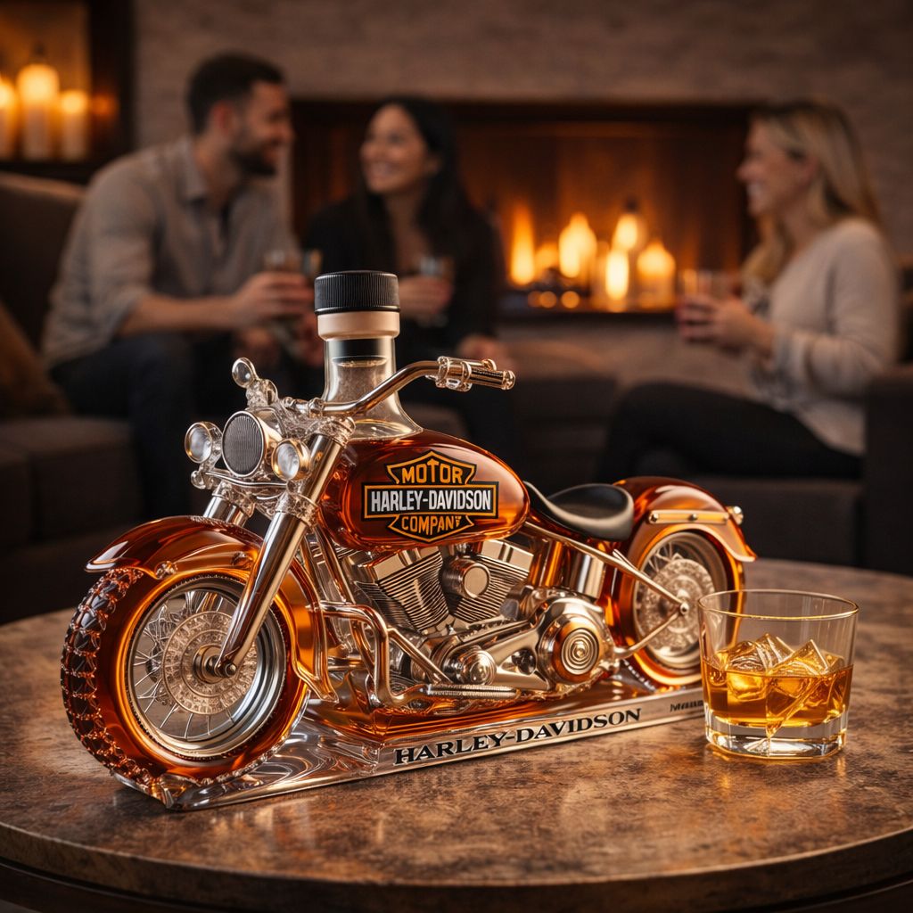 Whisky Bottle - Harley Davidson Edition