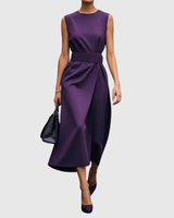 Aubrielle™ | Elegant Round Neck Dress