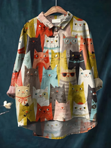 Tresha™ Playful Print Blouse