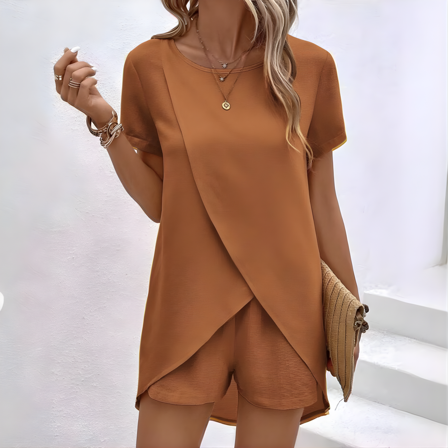 Rebecca™ Elegant Summer Co-ord Lounge Set