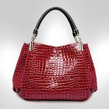 Lusso Milano - Crocodile Shoulder Bag