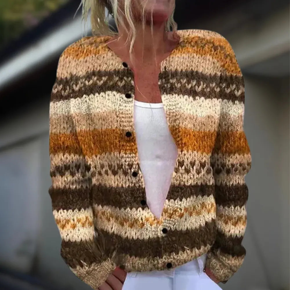 Anja™ | Knitted Vest with Print