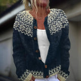 Anja™ | Knitted Vest with Print