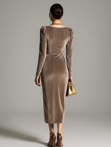 Sylvana | Elegant Midi Dress