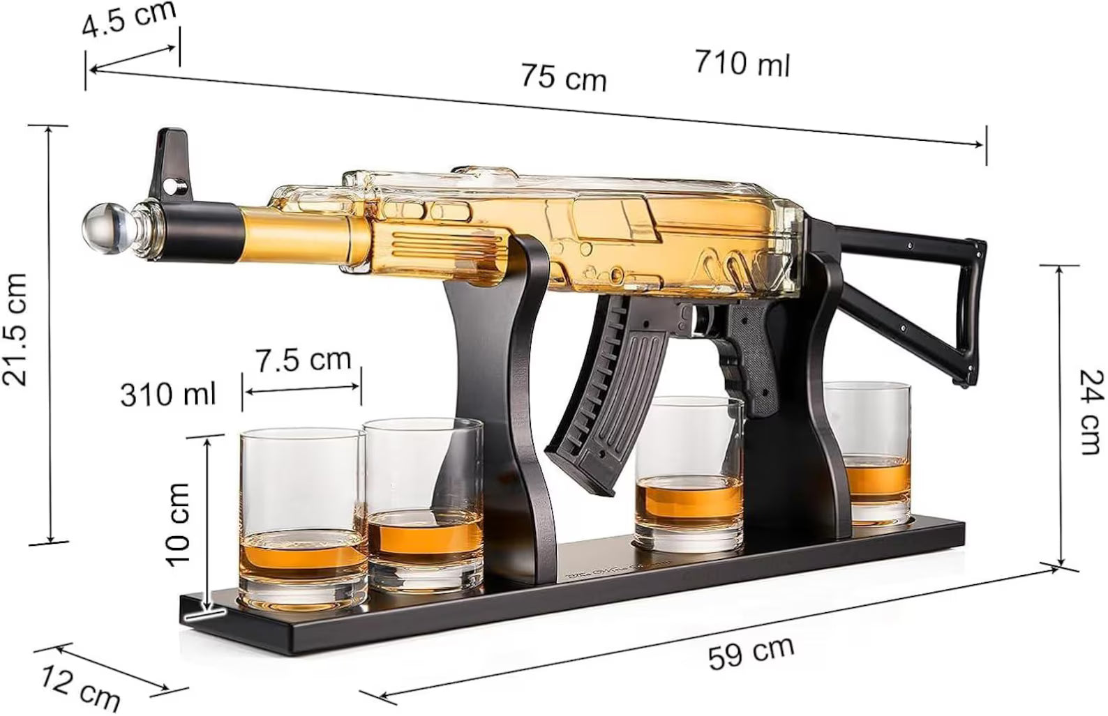 Whisky Bottle - AK-47 Edition