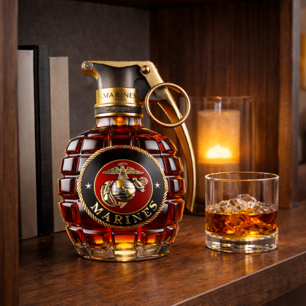 Whisky Bottle - Grenade Edition