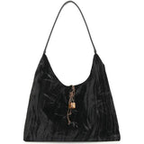 Amélie - Velvet Crossbody Shoulder Bag