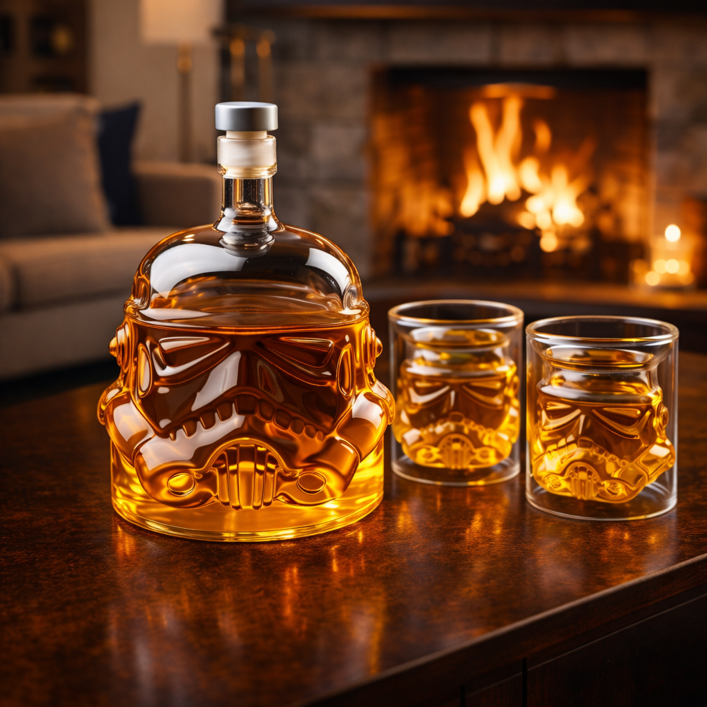 Whisky Bottle - Set Bottle and Glasses Edition