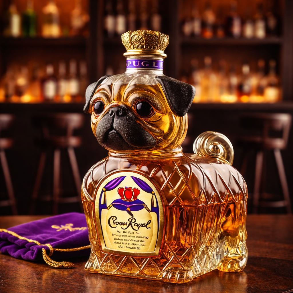 Whisky Bottle - French Bulldog Edition