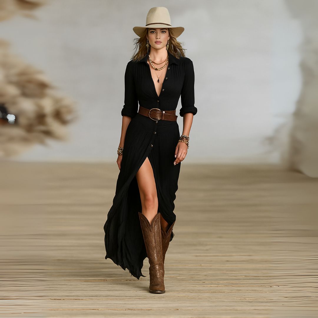 Hayley | Belted Dress