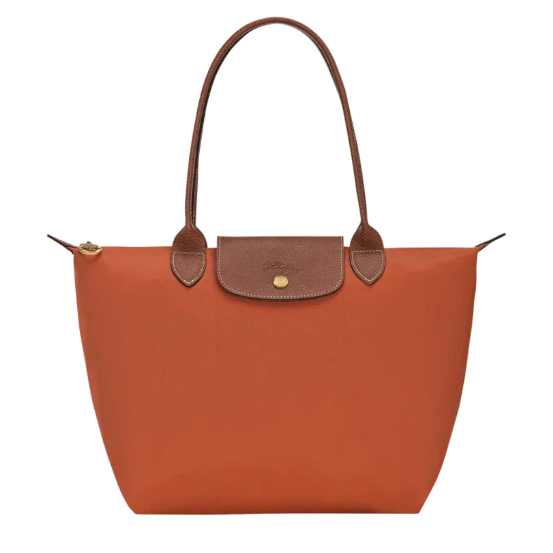 Longchamp - Large Le Pliage Tote, Stone