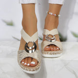 Comfortable Orthopaedic Wedge Heel Sandals