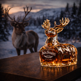 Jack Daniel's Whisky Bottle - Reindeer Edition