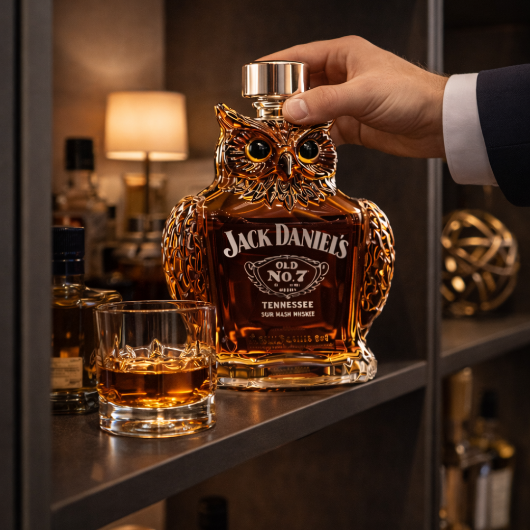 Whisky Bottle - Owl Edition