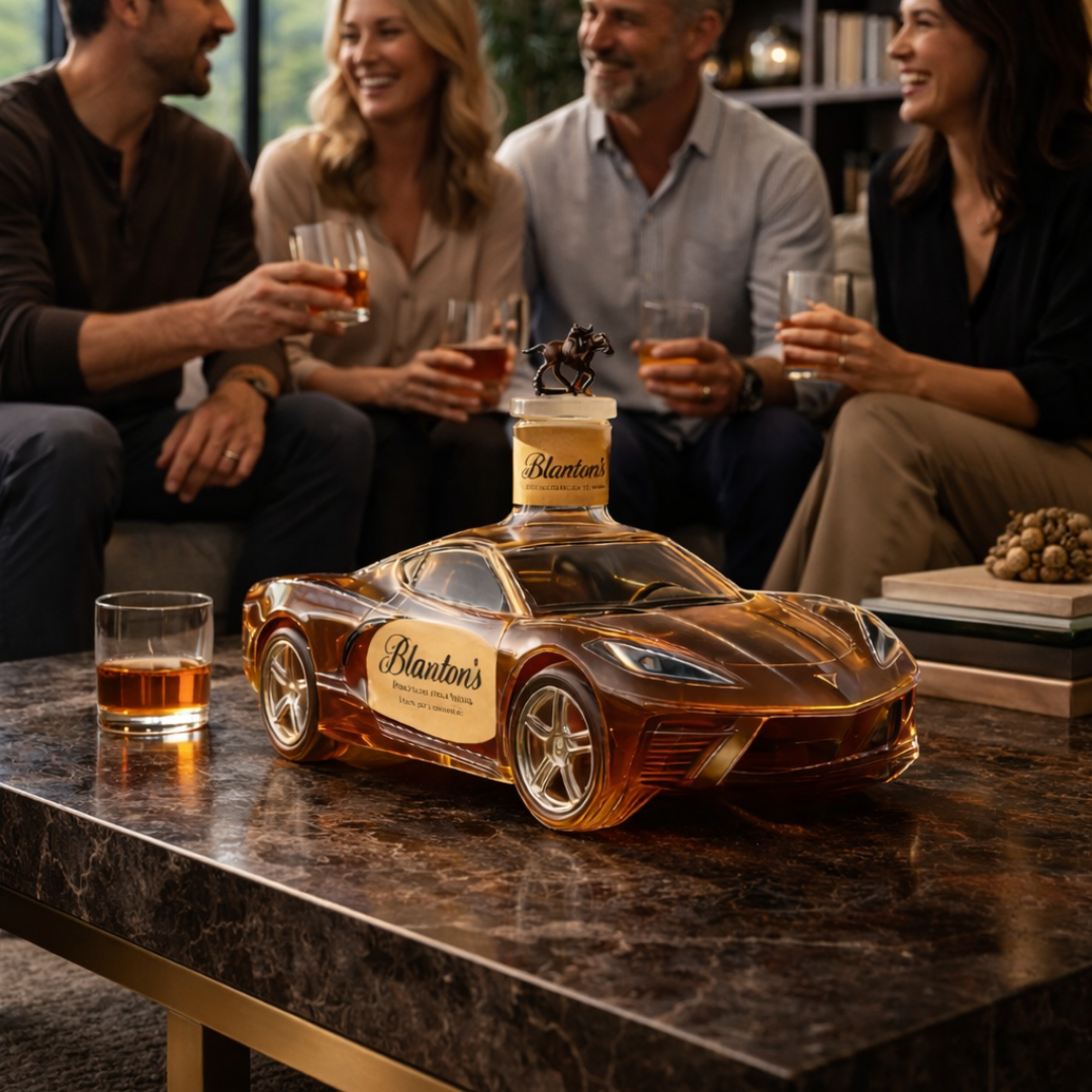 Whisky Bottle - Corvette Edition