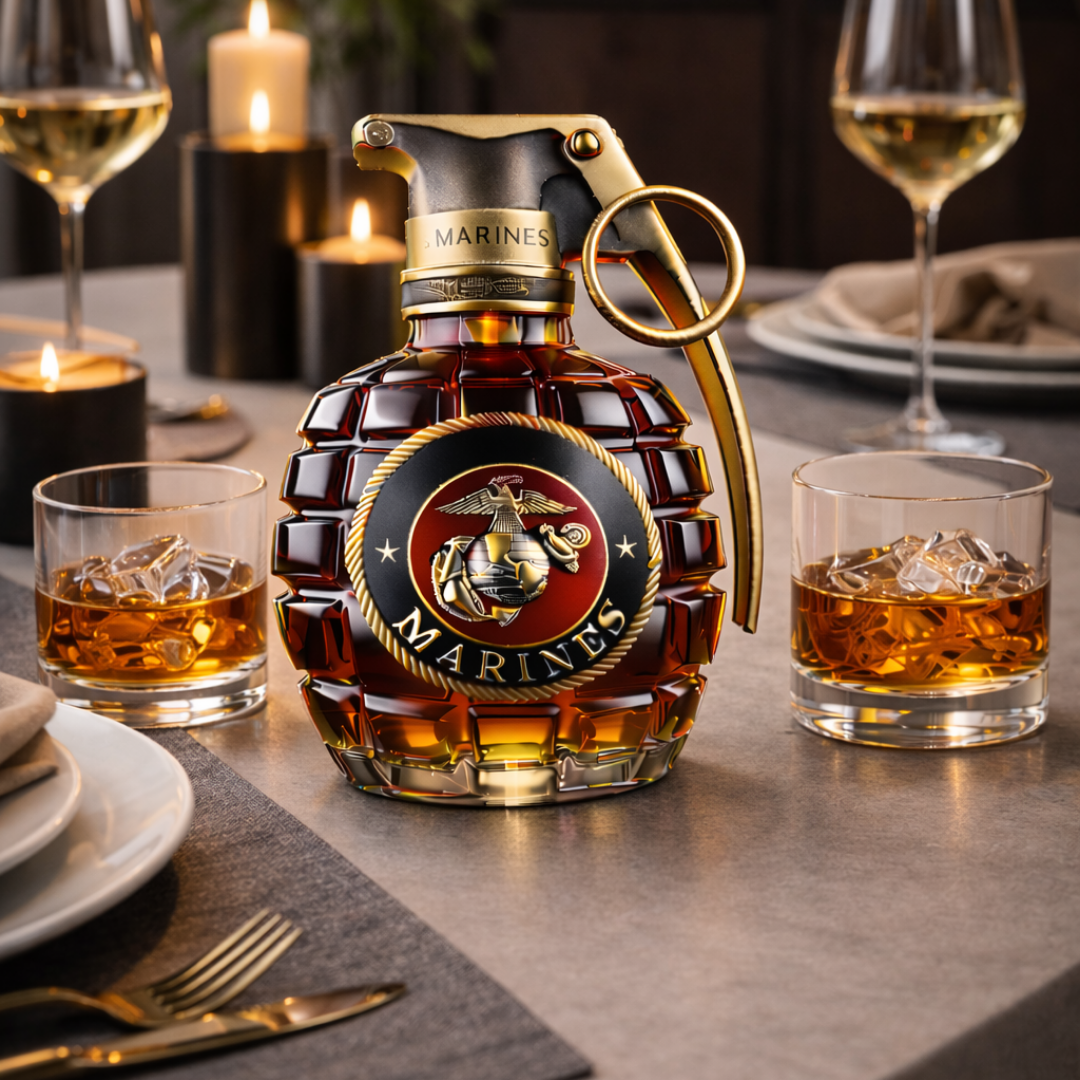 Whisky Bottle - Grenade Edition