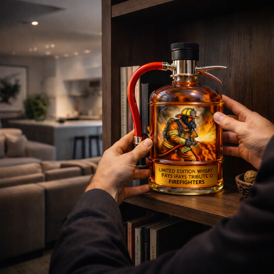 Whisky Bottle - Fire Extinguisher Edition