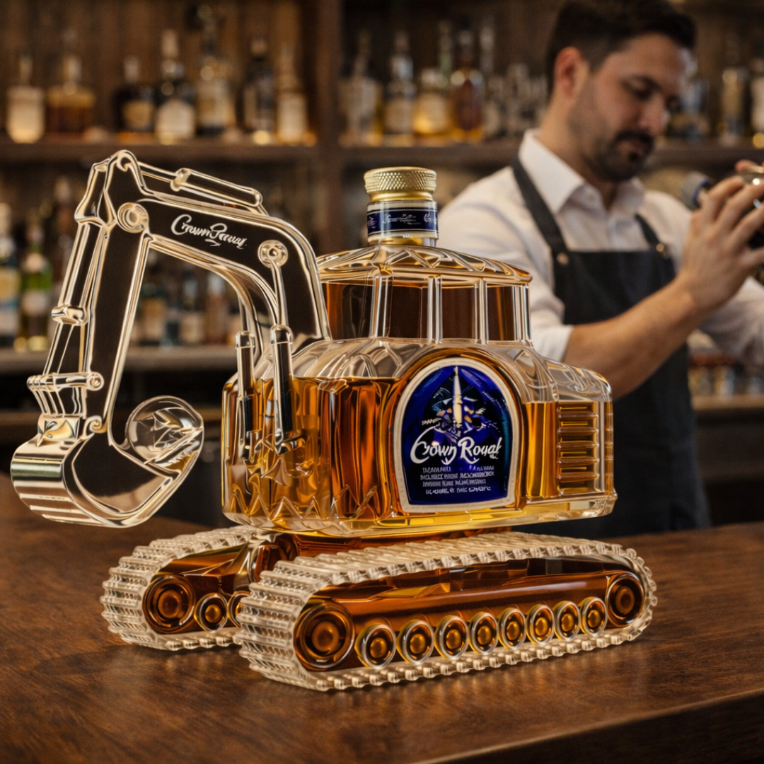 Whisky Bottle - Excavator Edition