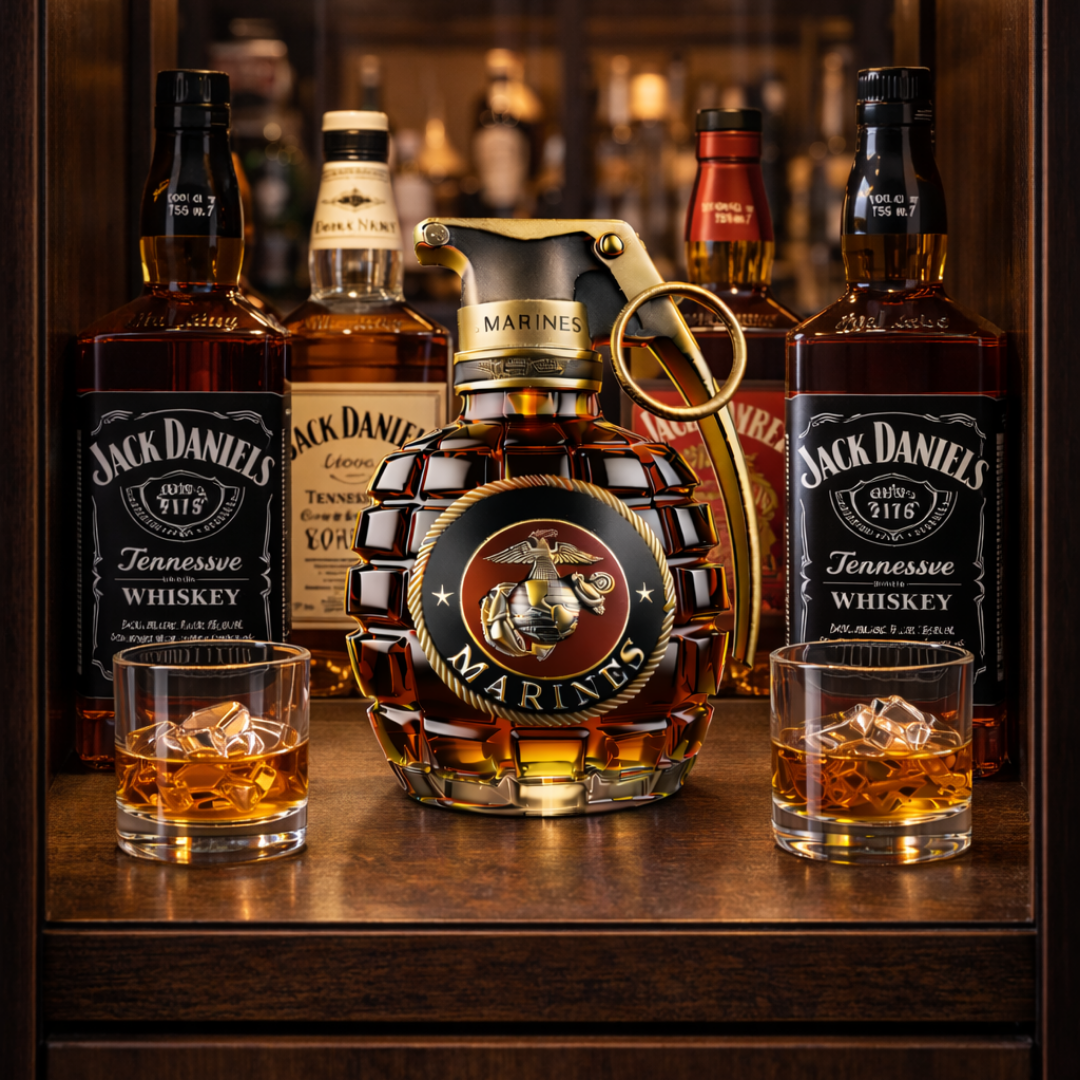 Whisky Bottle - Grenade Edition