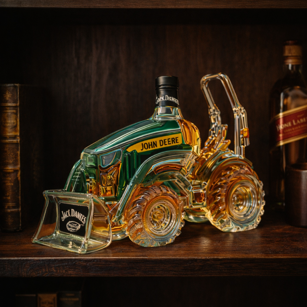 Jack Daniel's Whisky Bottle - Tractor Edition