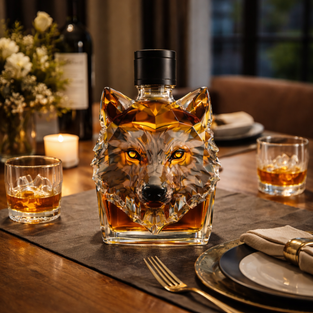 Whisky Bottle - Wolf Edition