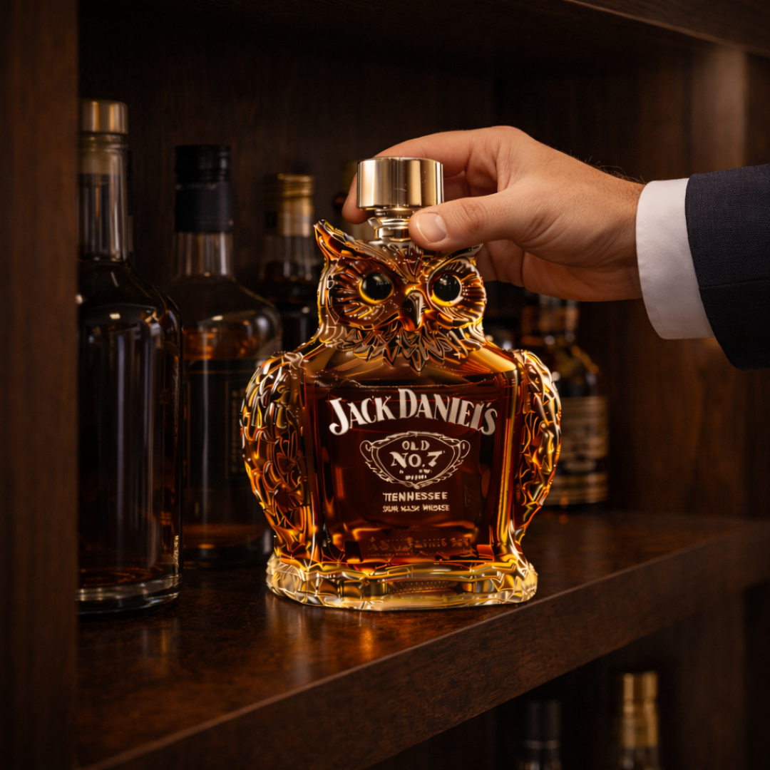 Whisky Bottle - Owl Edition