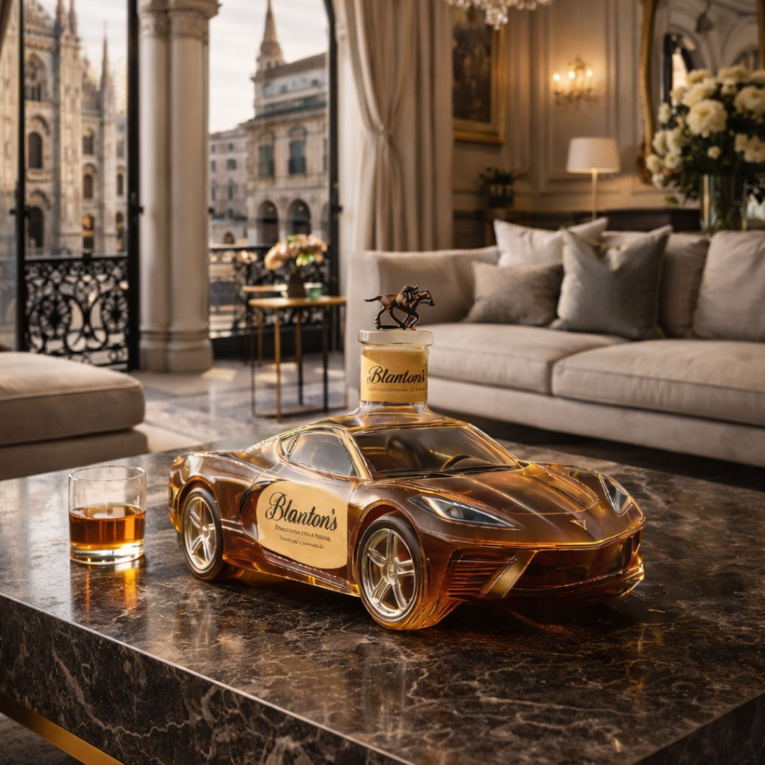 Whisky Bottle - Corvette Edition