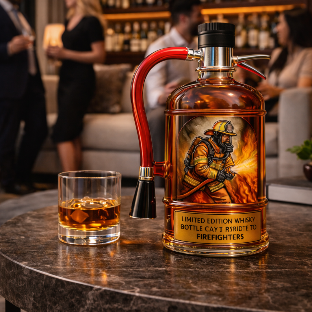Whisky Bottle - Fire Extinguisher Edition