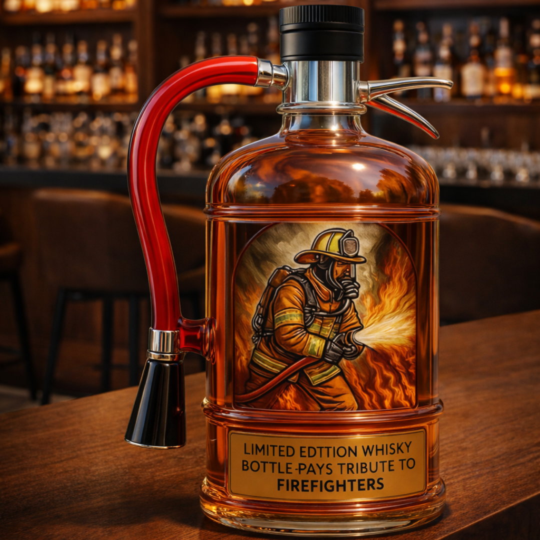 Whisky Bottle - Fire Extinguisher Edition