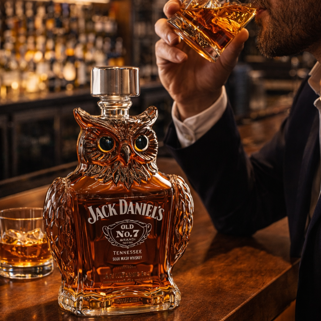 Whisky Bottle - Owl Edition