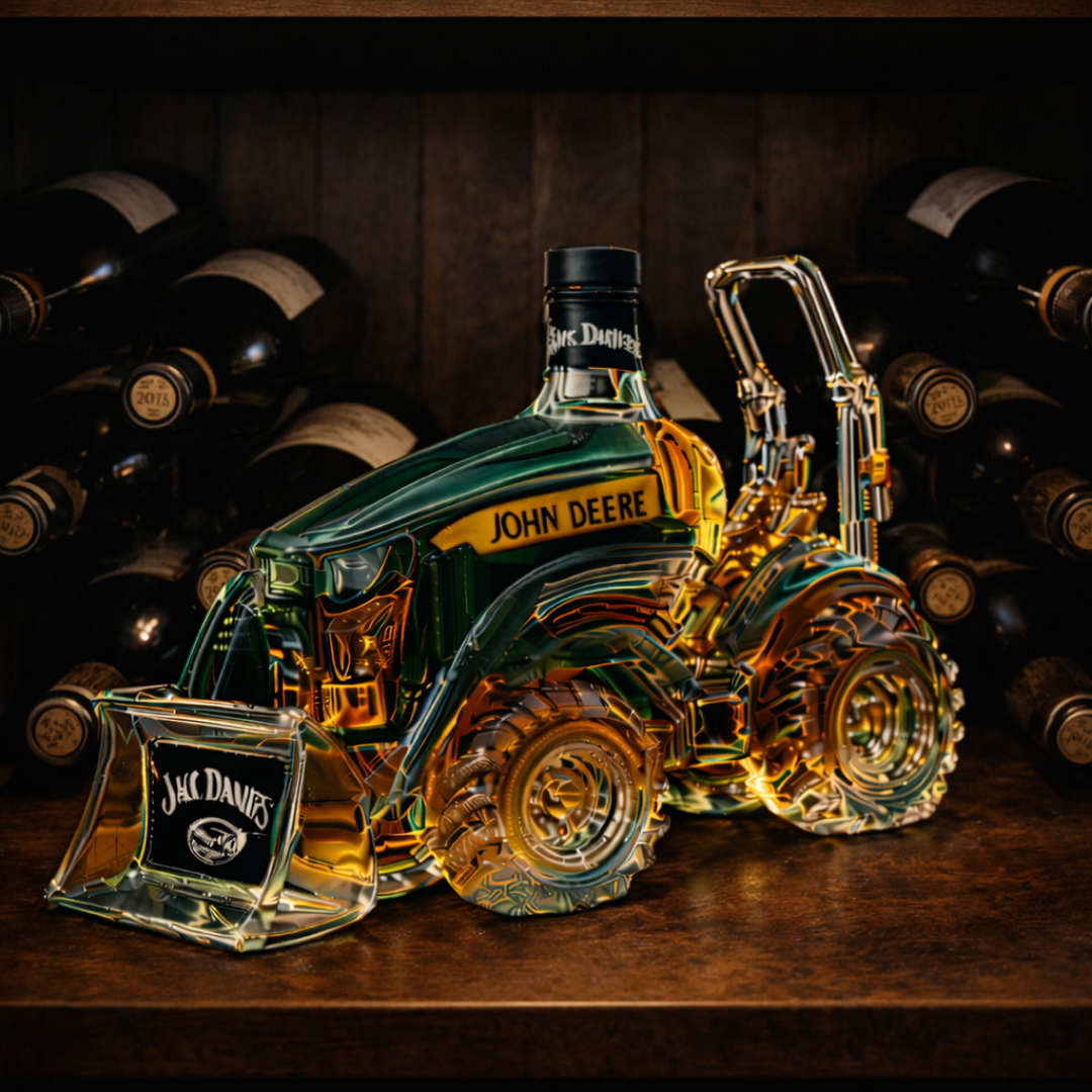 Jack Daniel's Whisky Bottle - Tractor Edition