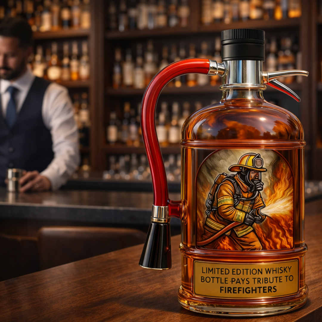 Whisky Bottle - Fire Extinguisher Edition