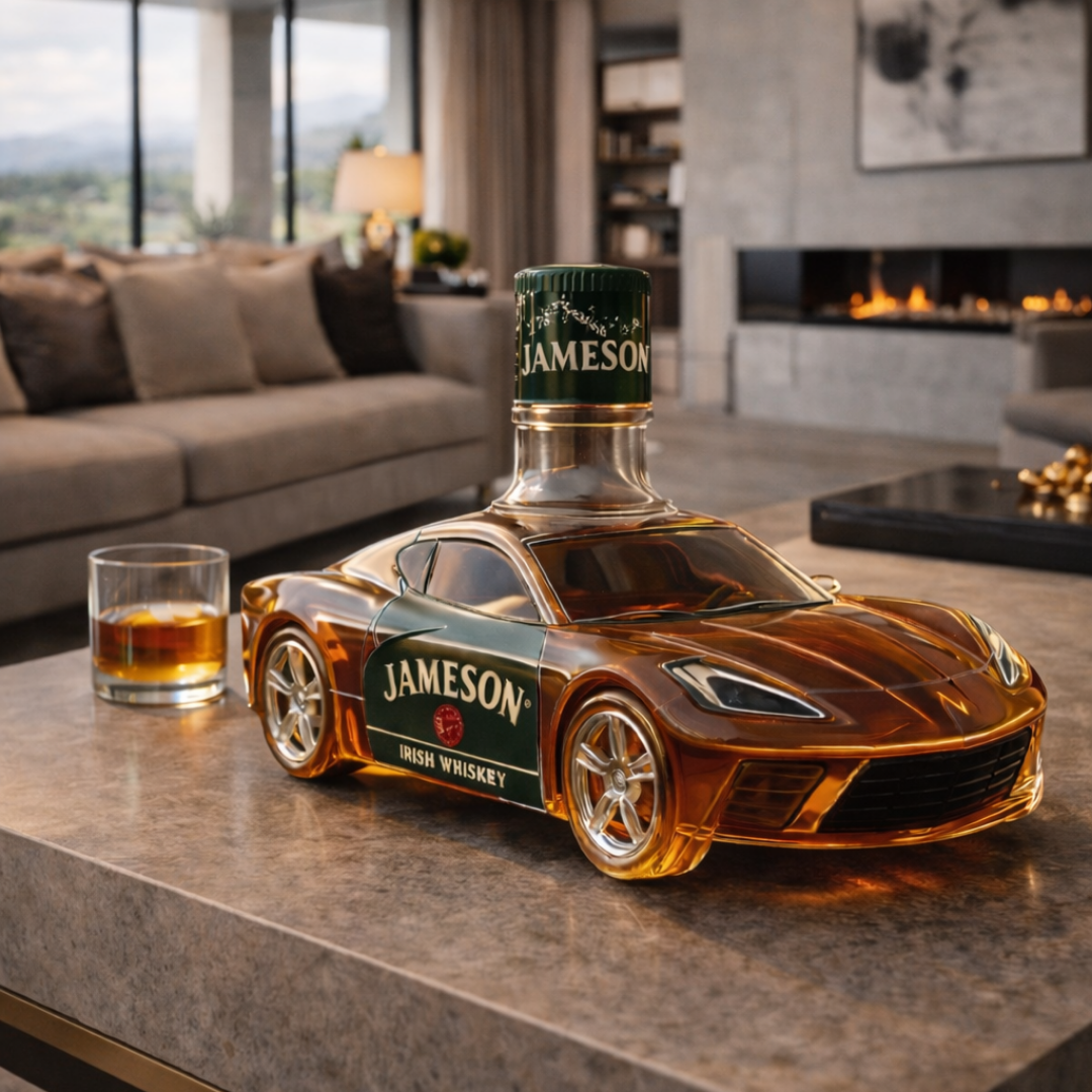 Whisky Bottle - Corvette Edition