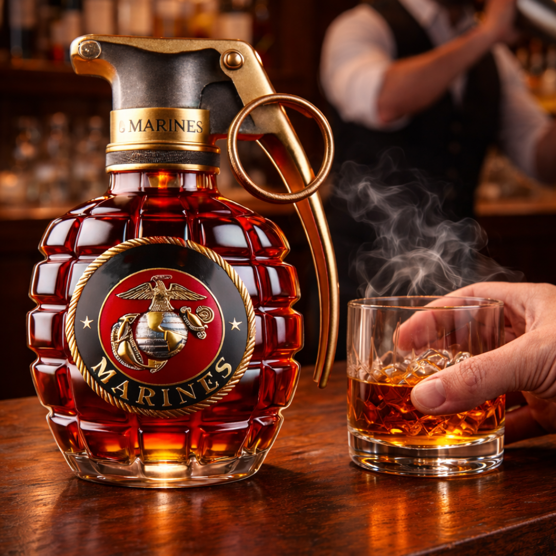 Whisky Bottle - Grenade Edition