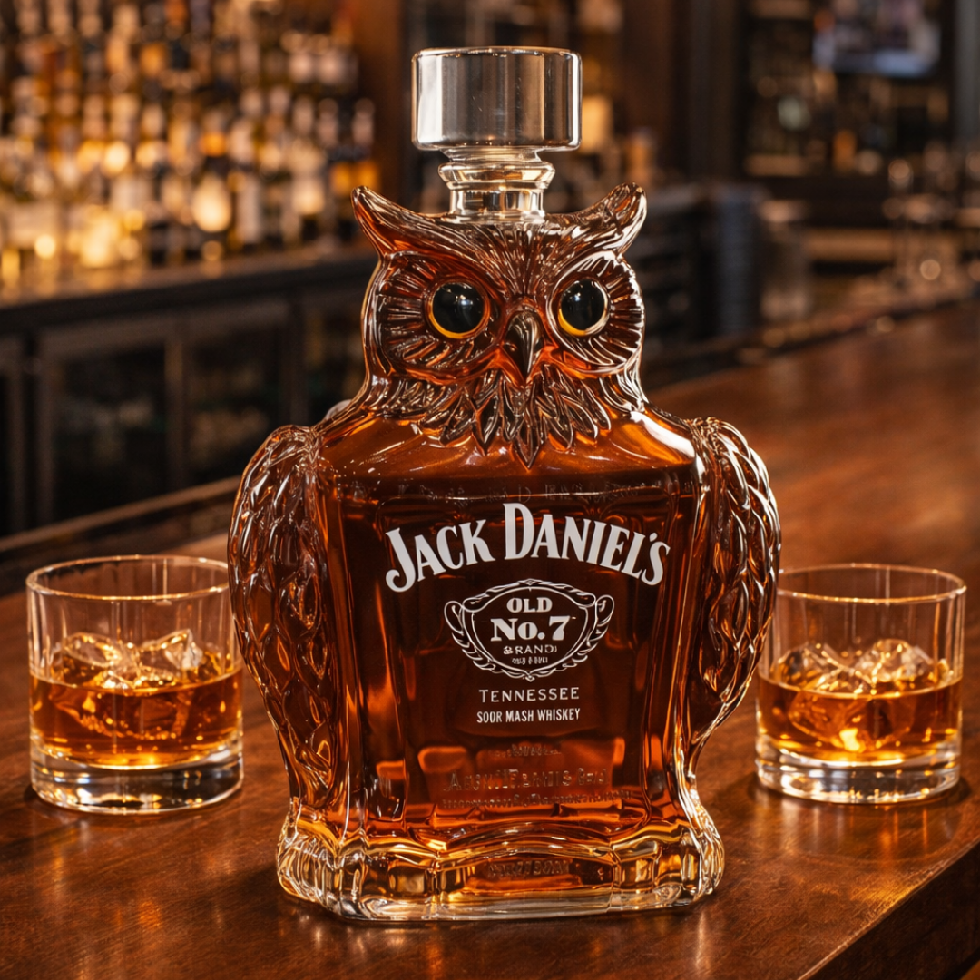 Whisky Bottle - Owl Edition