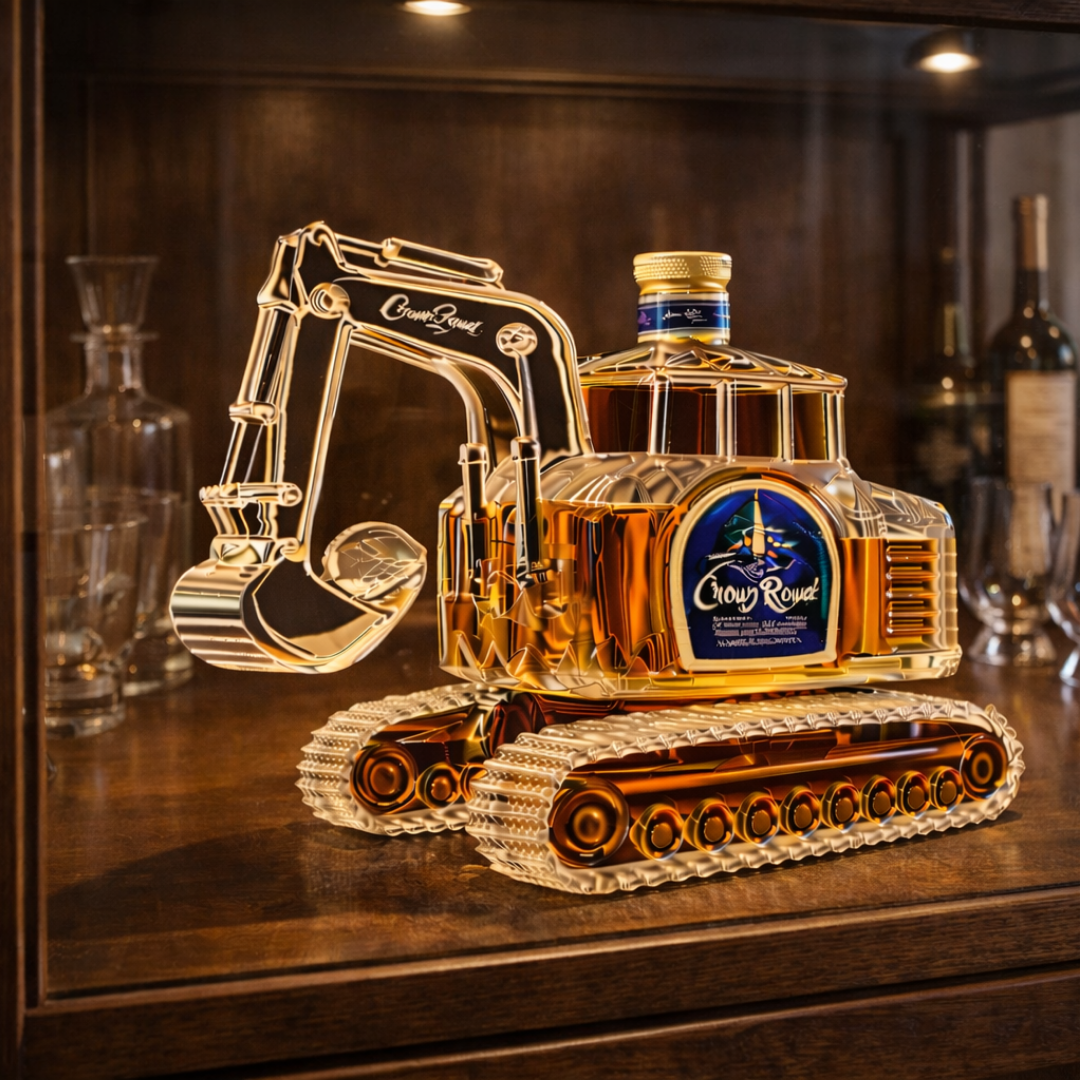 Whisky Bottle - Excavator Edition