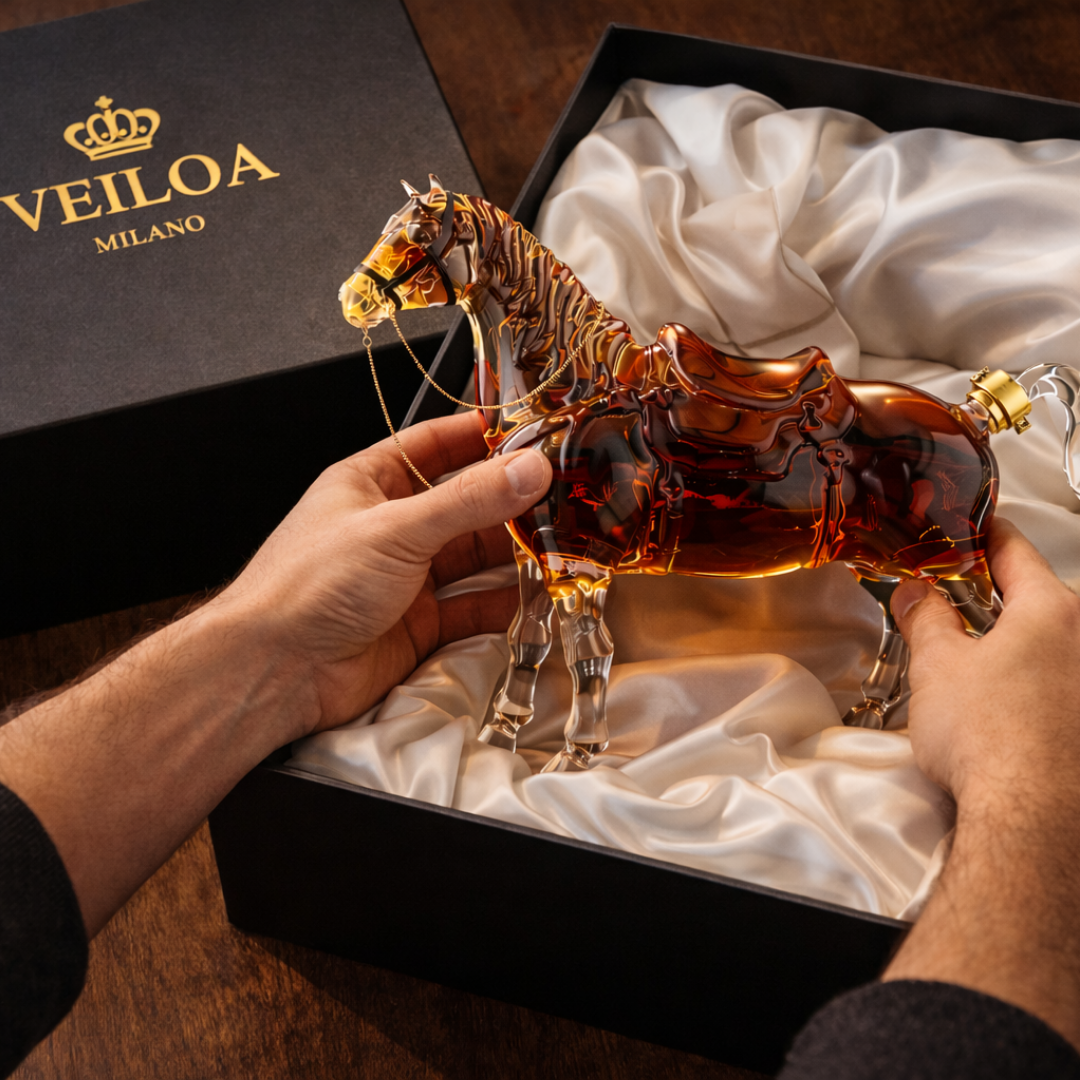 Whiskey Bottle - Horse Edition